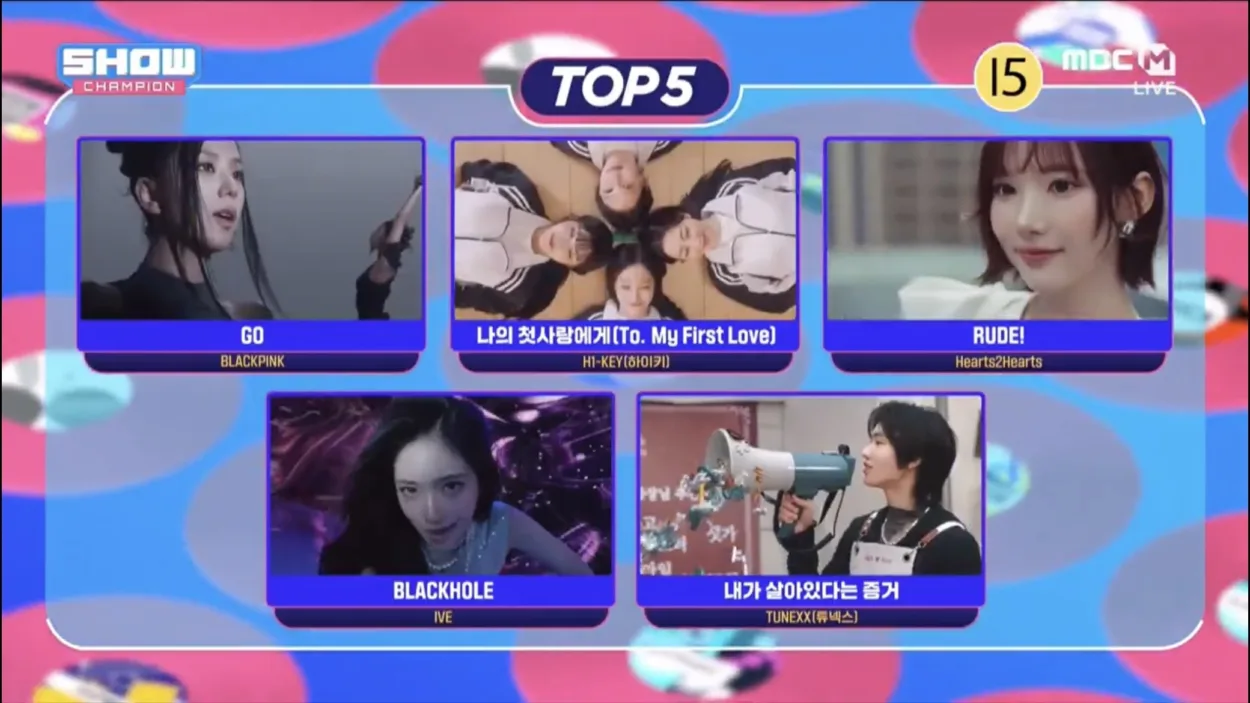 blackpink show champion